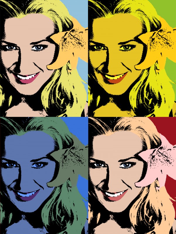 Creation of 1950's Pop Art: Final Result